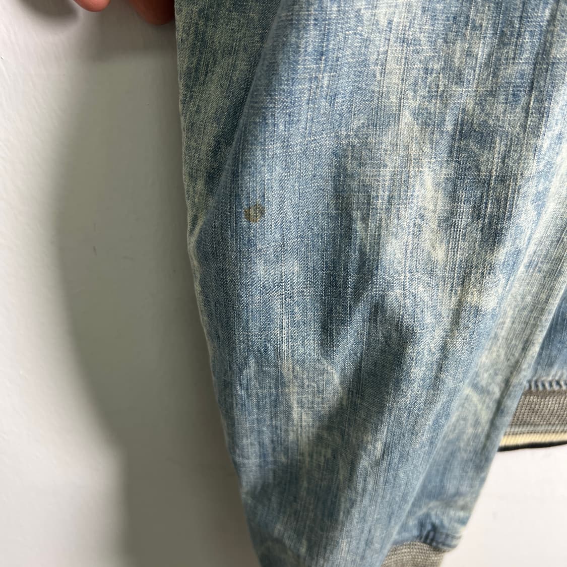 00's 디젤 워싱 데님 블루종 자켓 L 상품이미지10