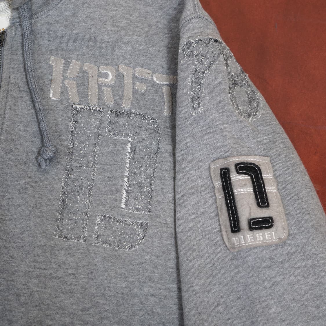 디젤 아카이브 00s 드레드 모호크 후드 상품이미지7