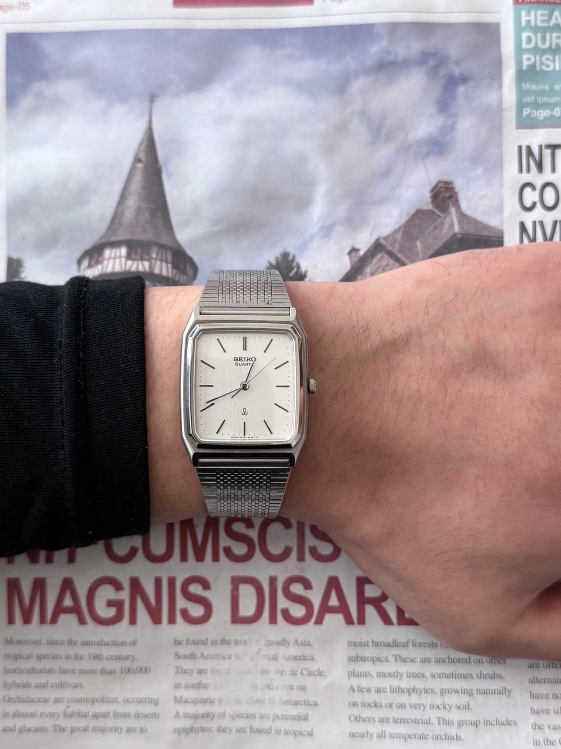 세이코 Seiko 쿼츠 스퀘어  상품이미지4