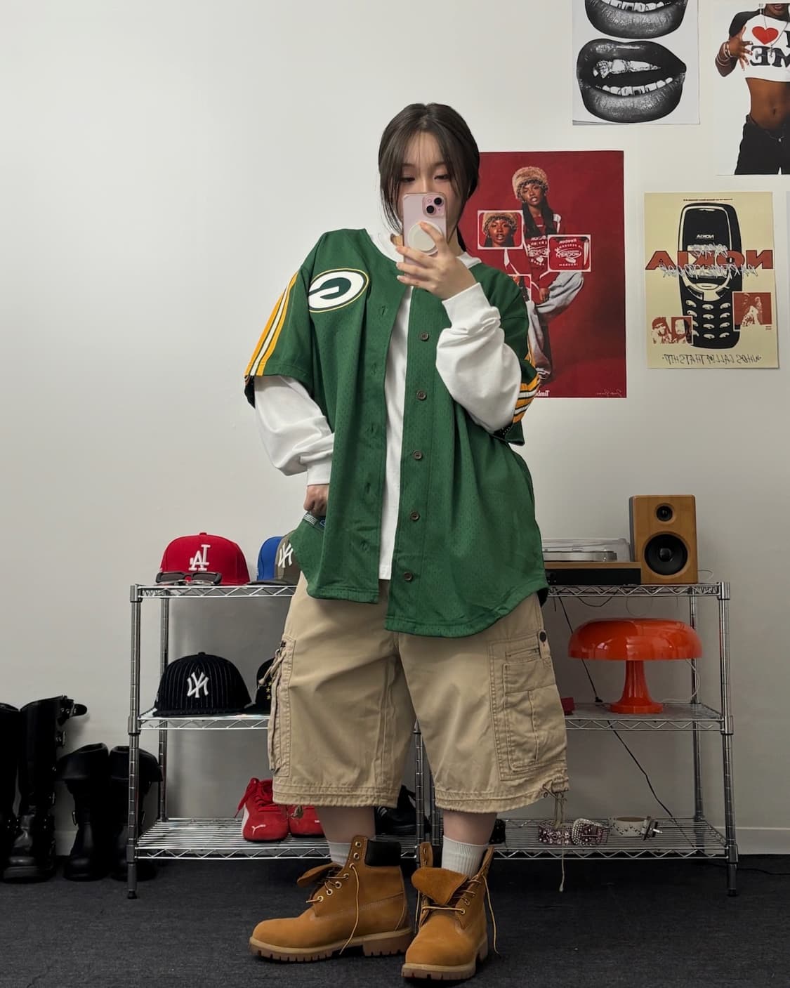 미첼앤네스 00s 메쉬 베이스볼 저지 상품이미지3
