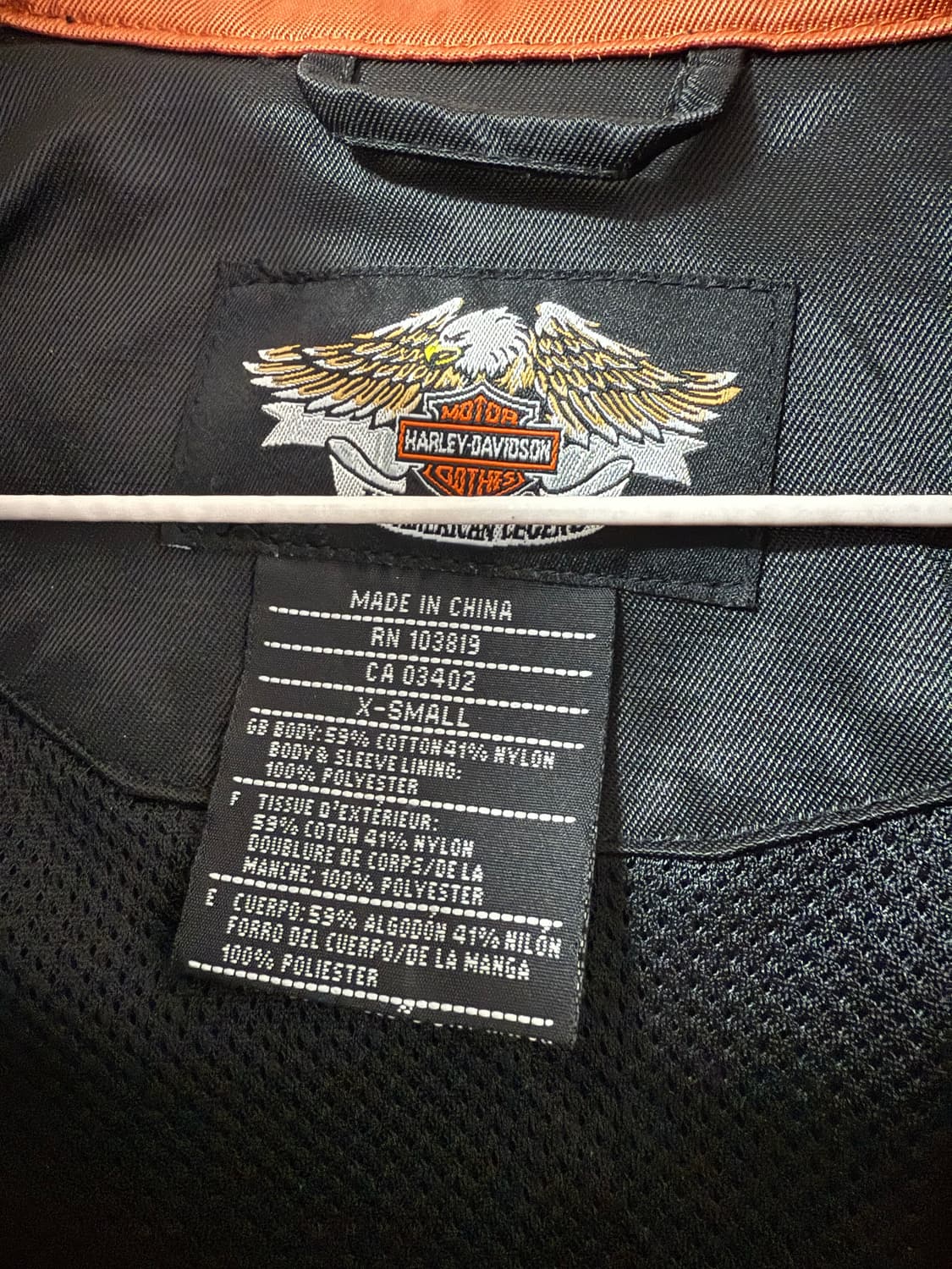 할리데이비슨 모터사이클 바이커 자켓 상품이미지6