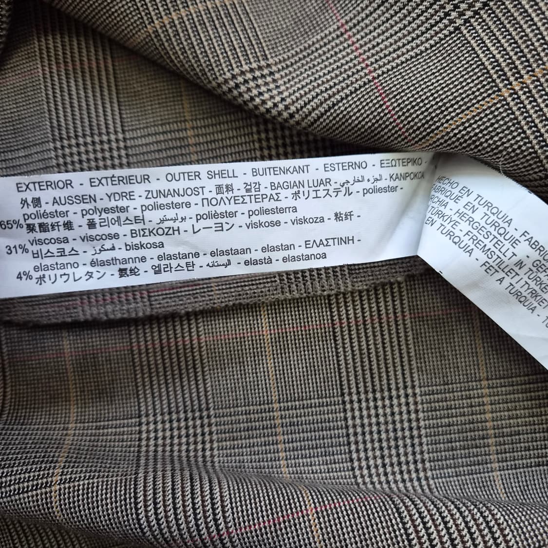 L) ZARA 자라 체크 원피스 상품이미지6