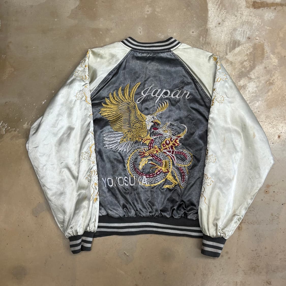 L vtg 80-90’s 일본 요코스카 용자수 스카쟌 상품이미지3