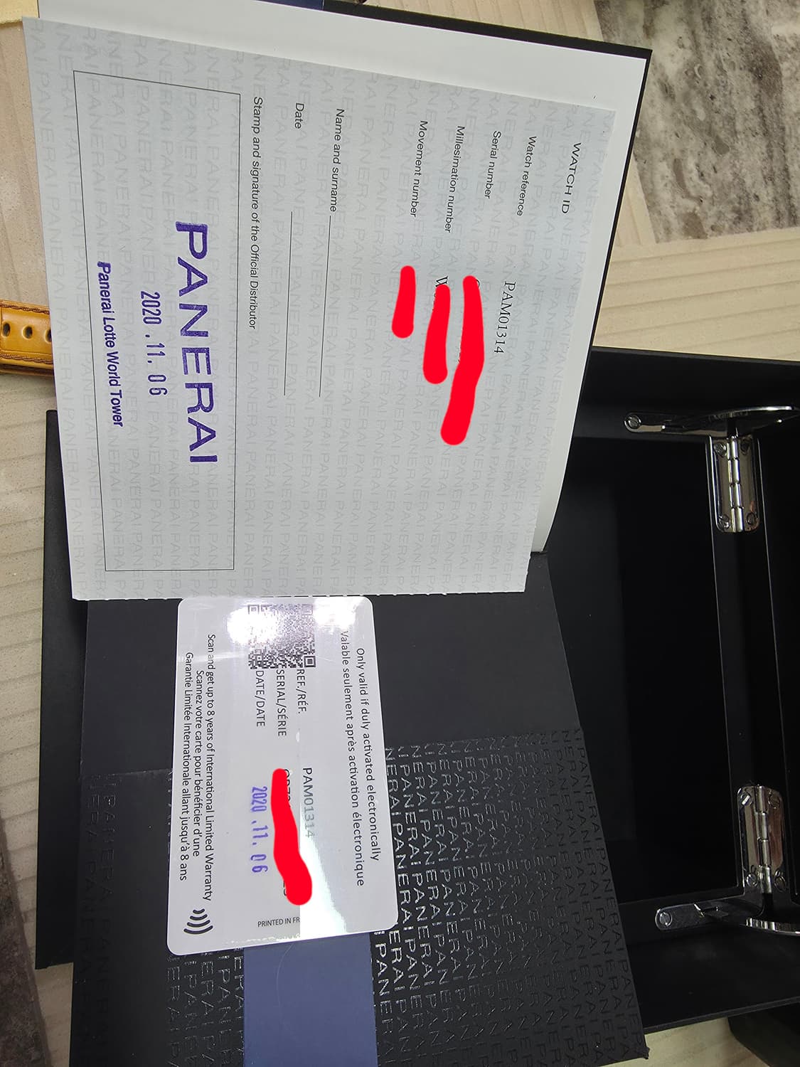 파네라이 PAM1314 판매 합니다 상품이미지9