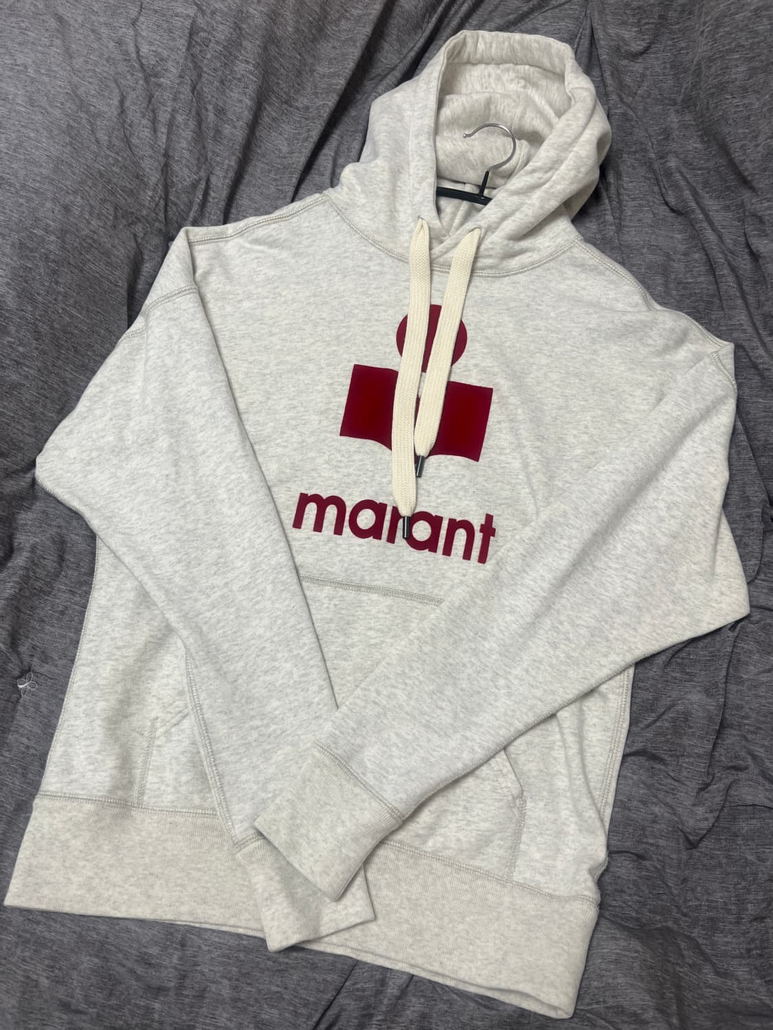 이자벨마랑 여성 만셀 후드티 에크루레드 상품이미지2