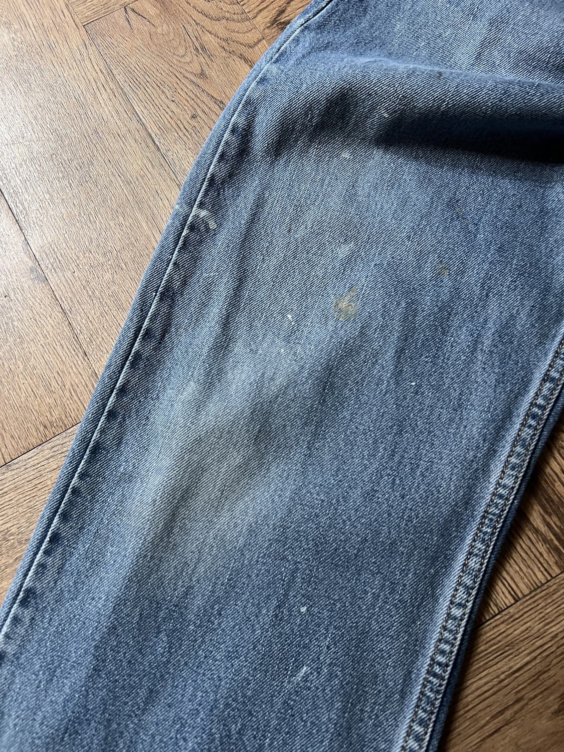 [34]00's 리바이스 USA 505 빈티지 페인팅 데님 팬츠 상품이미지5