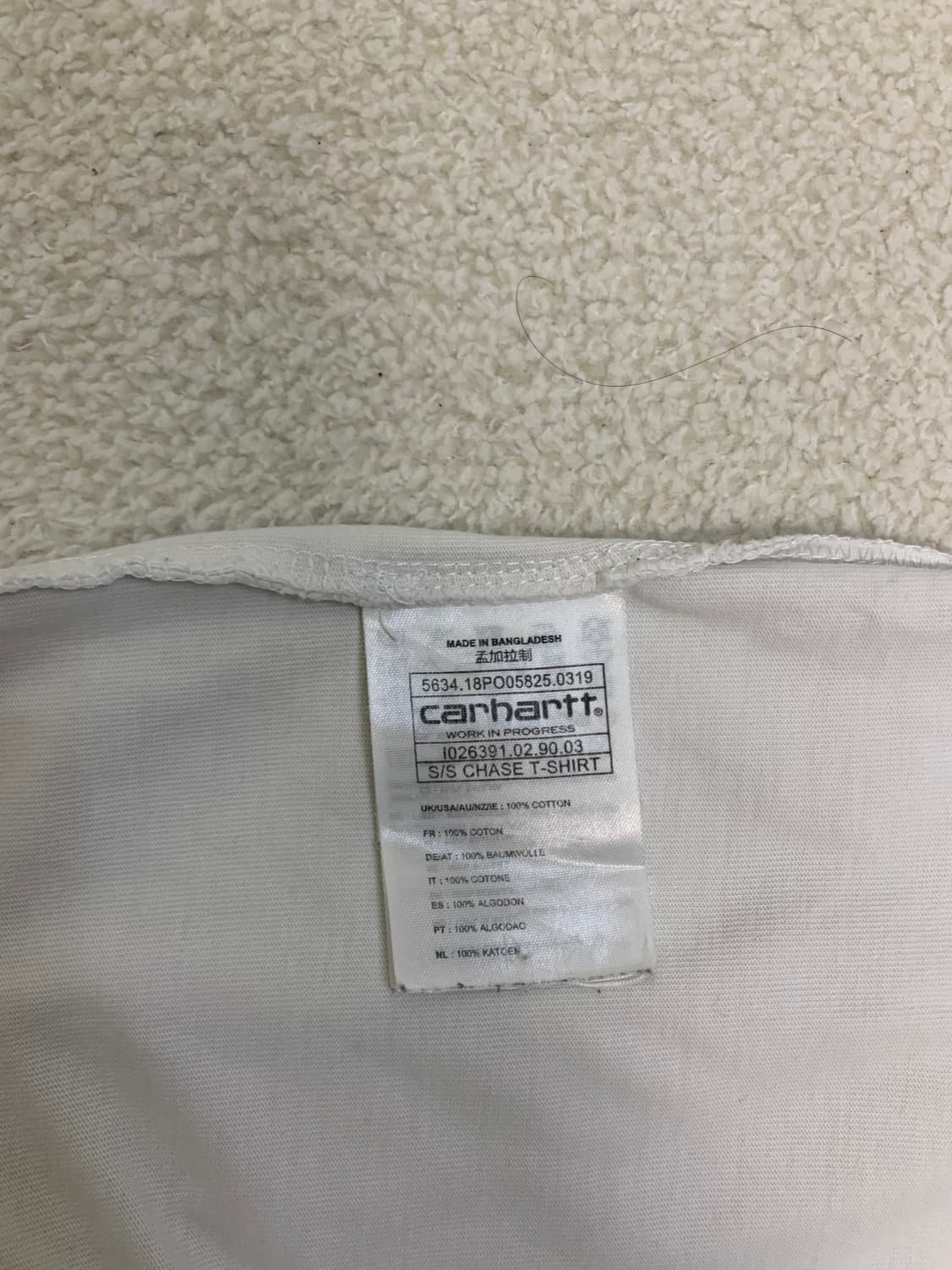 CARHARTT T-shirt 상품이미지3