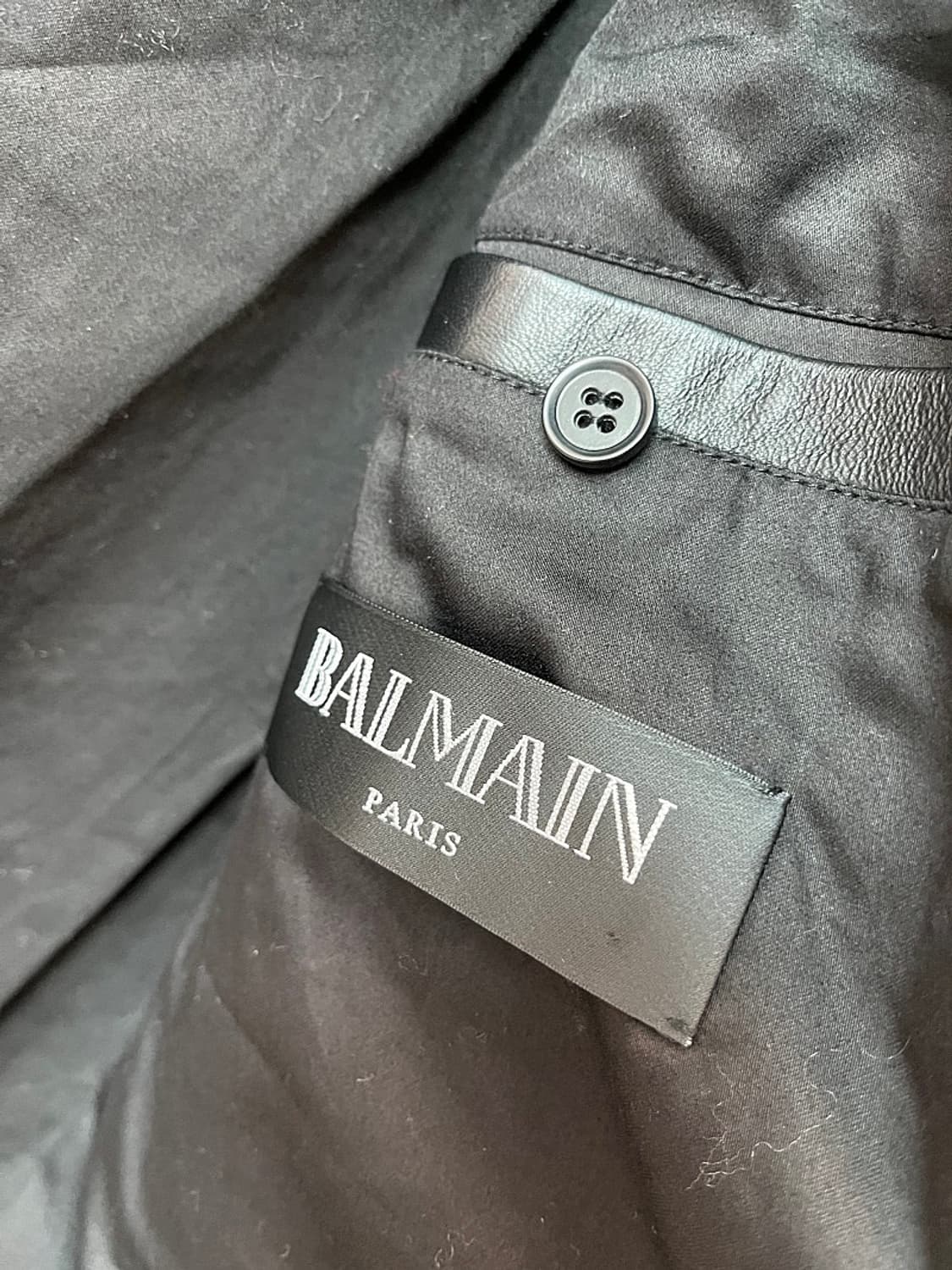 95) 발망 컬렉션 타이거 송치 가죽자켓  상품이미지8