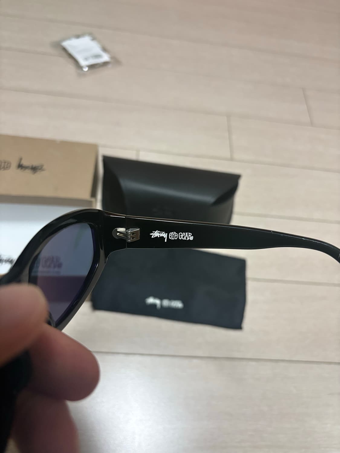 스투시 Landon 랜든 선글라스 블랙 상품이미지8