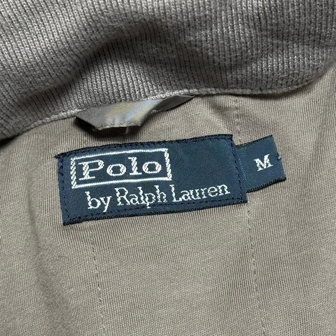 M 폴로랄프로렌 내장후드 메탈릭 그레이 폴리쉘 페리 자켓 상품이미지4