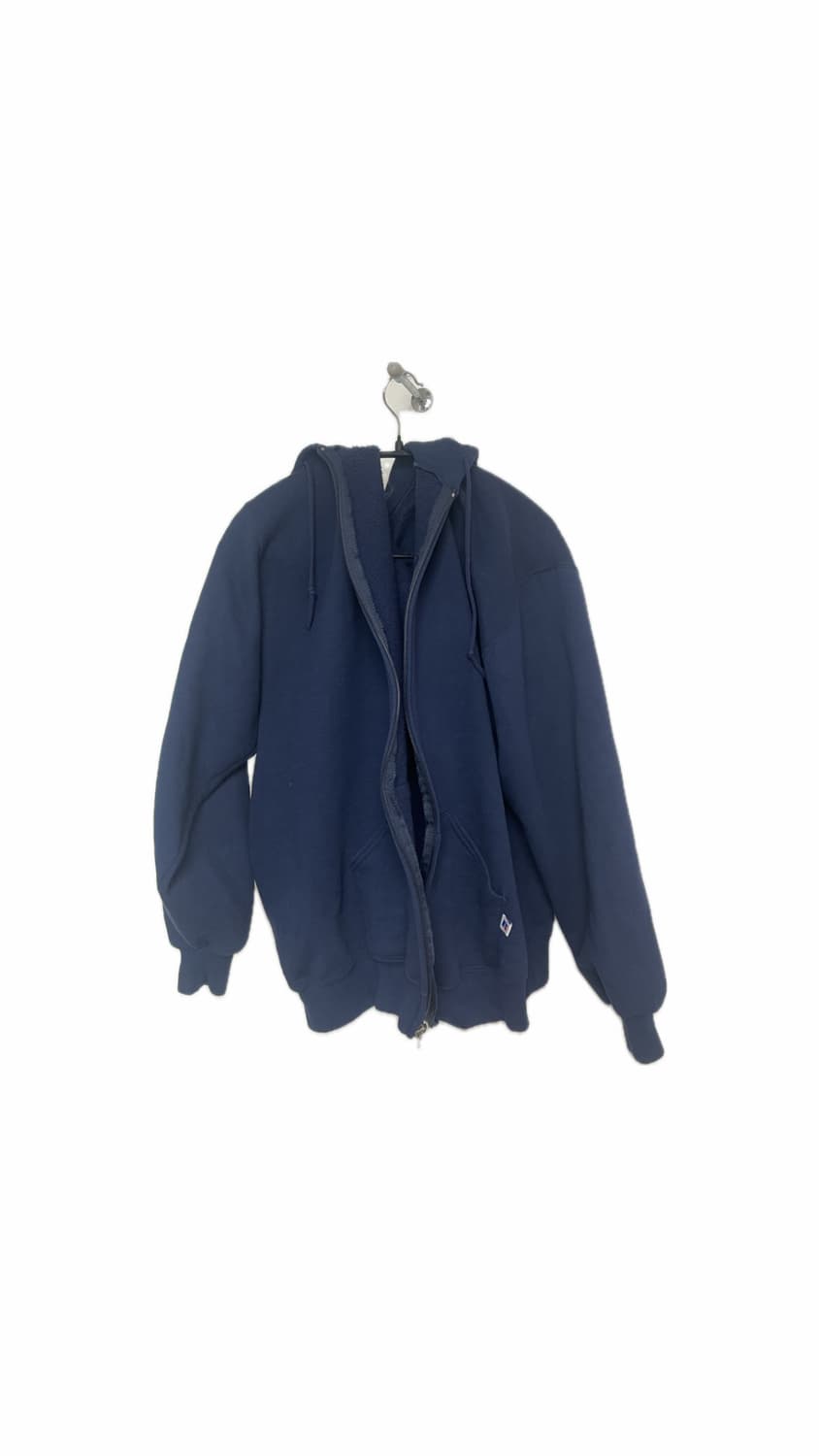 [XL] 러셀 후드집업 네이비 상품이미지1