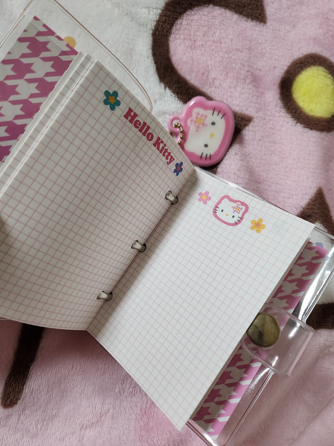 헬로키티 문방구 카오하나 3공 다이어리 상품이미지3
