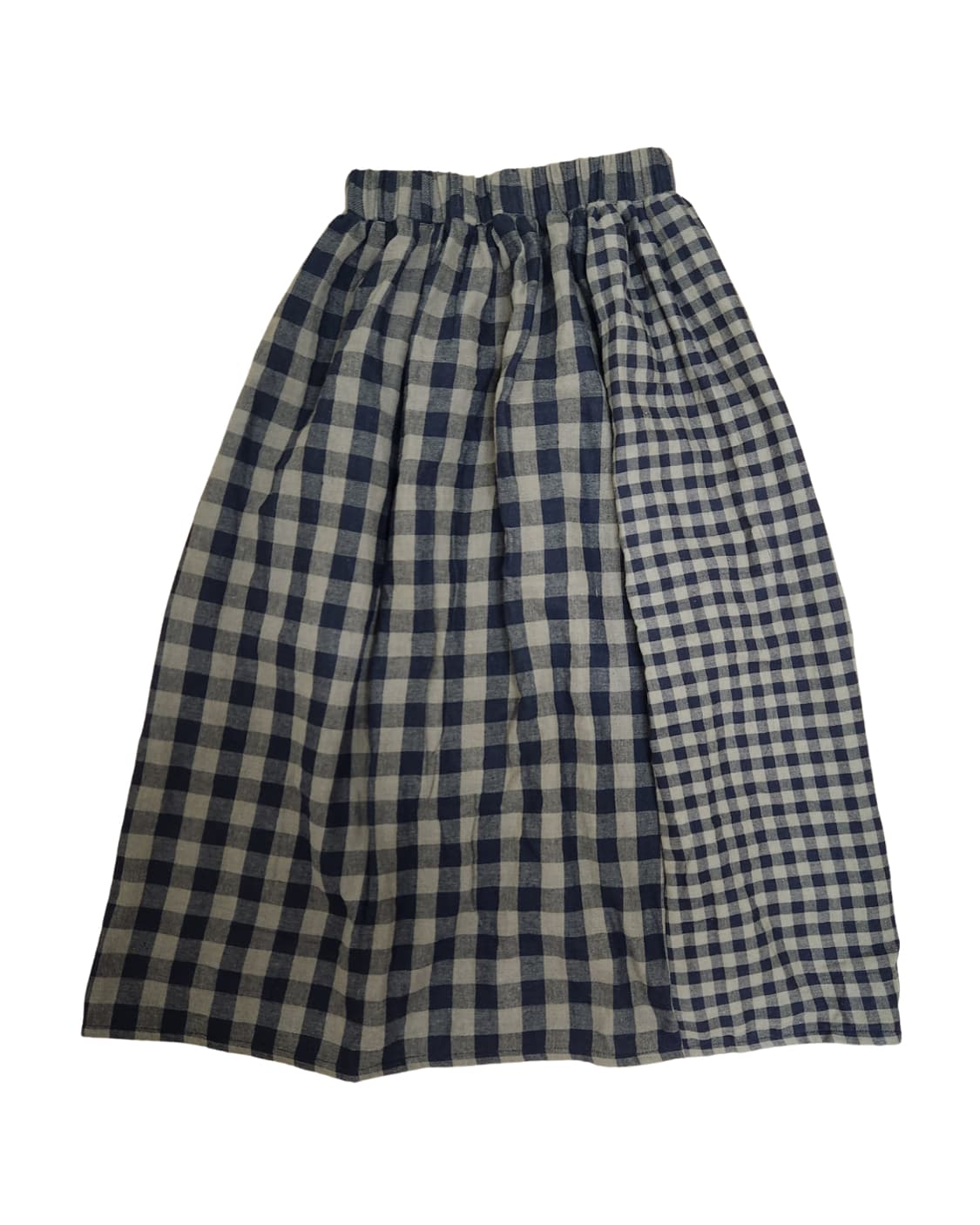 350도 양방향 체크 보헤미안 스커트 상품이미지5