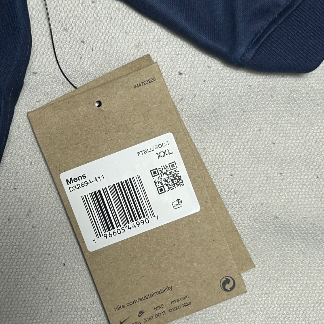 🫶🏻 새상품 나이키 23-24 파리생제르맹 No.19 이강인 유니폼 상품이미지5