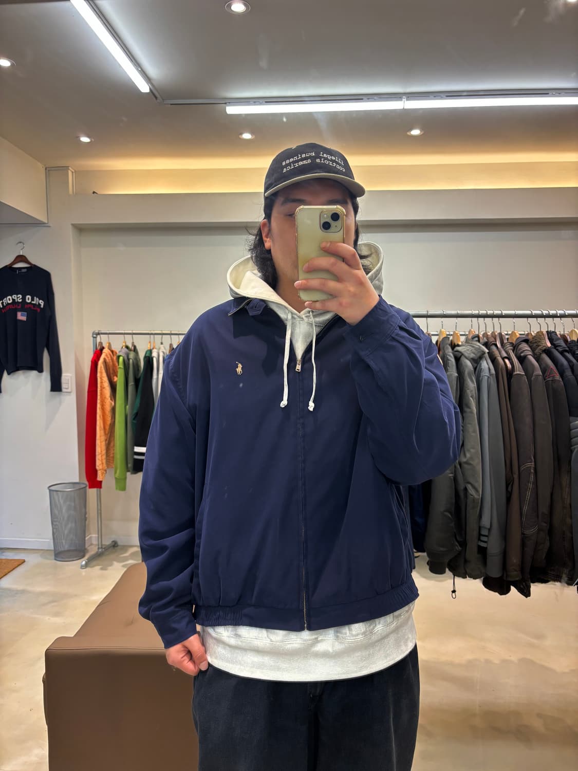 폴로 랄프로렌 폴리쉘 블루종 상품이미지9