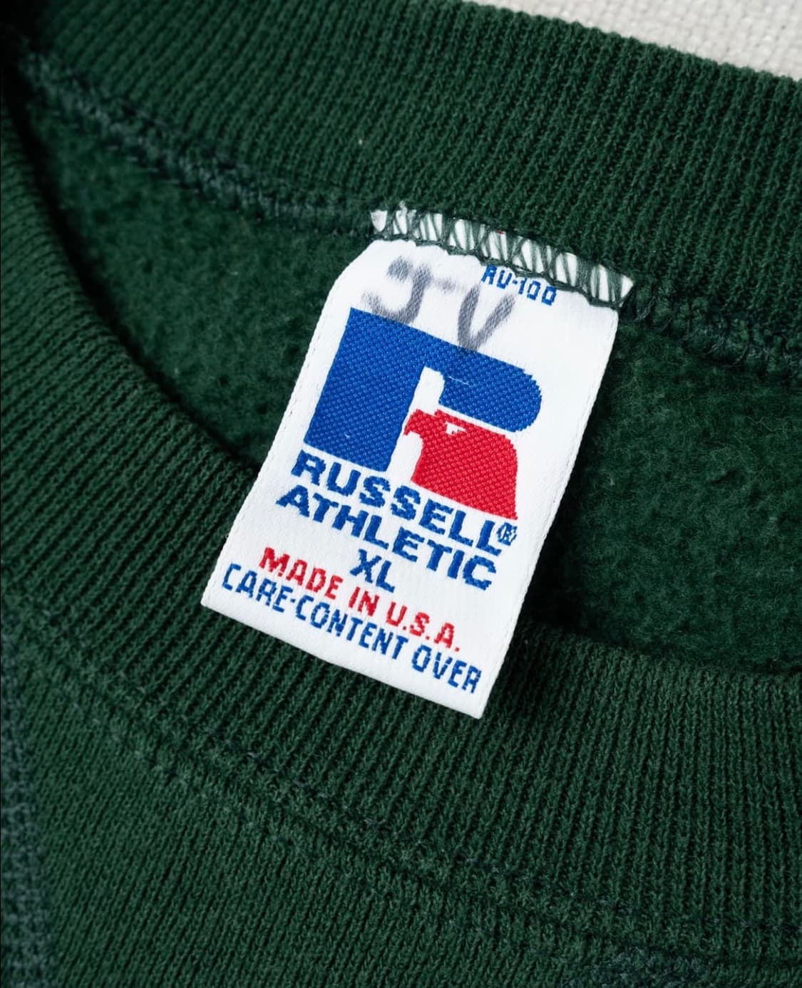 (XL) Russell Athletic50/50 스웻셔츠 그린 상품이미지3