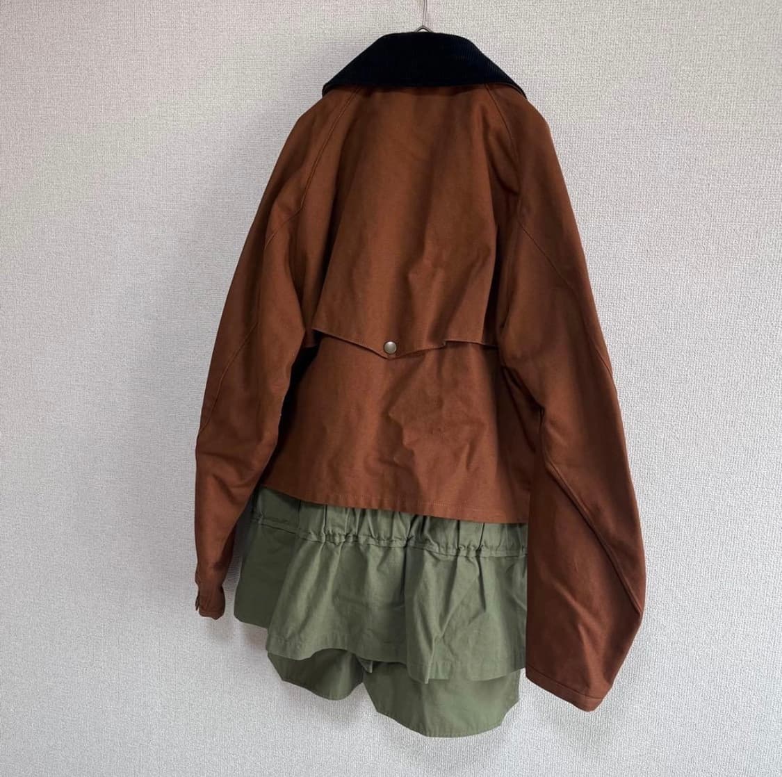 kolor beacon 20aw 레이어드 도킹 자켓 상품이미지4