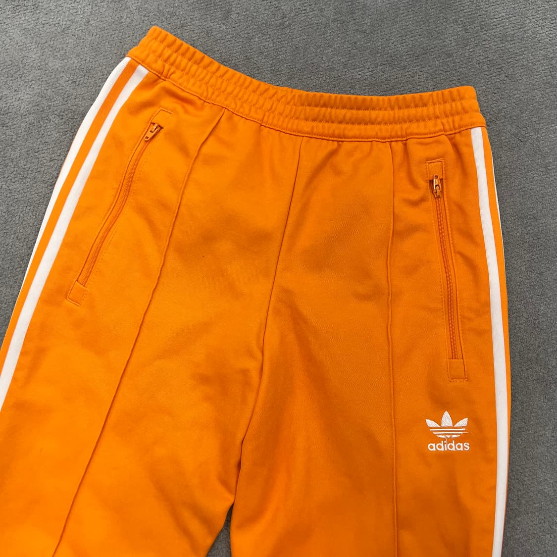 XS 아디다스 베켄바우어 져지 트랙탑/팬츠 세트 오렌지 상품이미지7