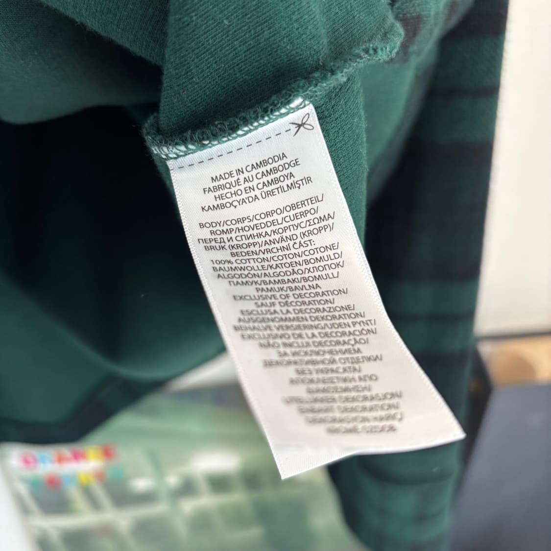 폴로 랄프로렌 블랙와치 반집업 L 상품이미지4