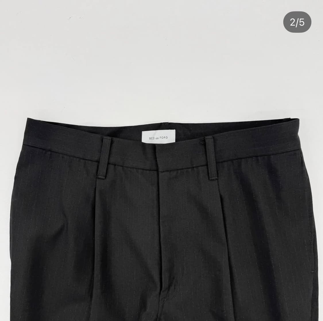 bed j.w. ford black stripe pants 0size 상품이미지5