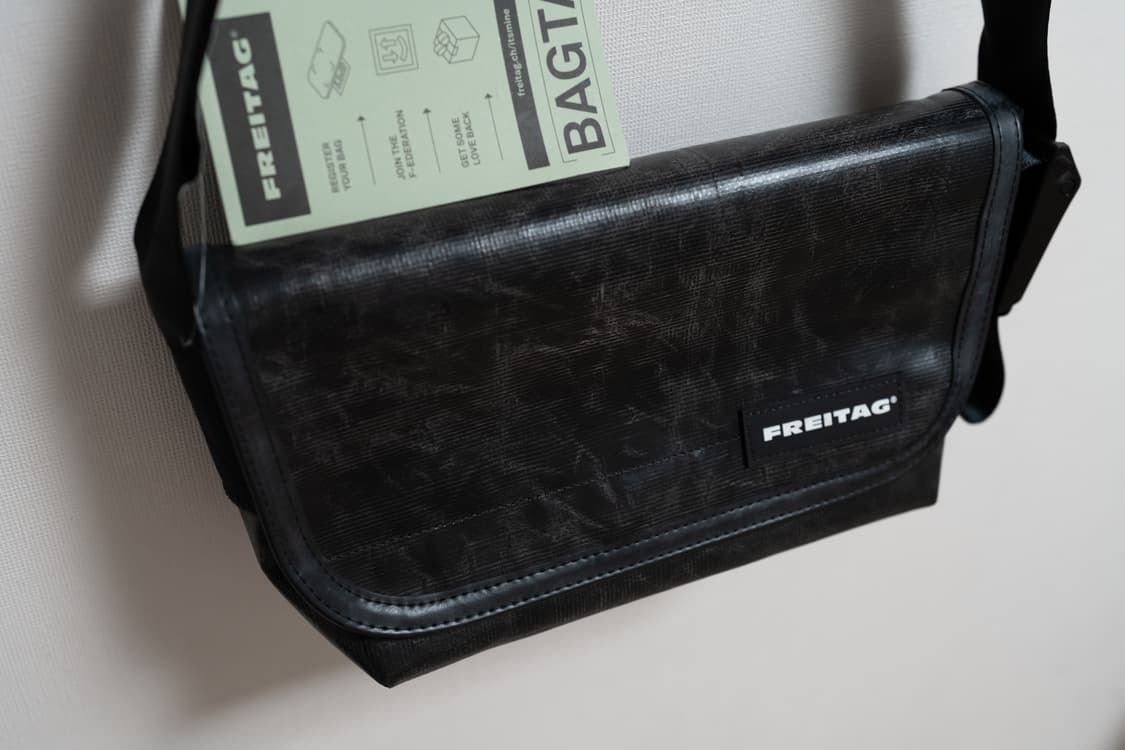 프라이탁 F41 하와이파이브오 하파오 올블랙 크로스백 상품이미지2