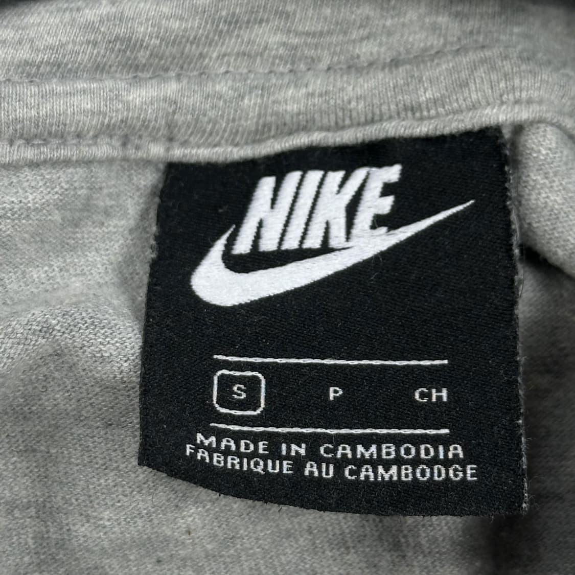 나이키 퓨추라 자수 그레이 후드티 (S) 상품이미지5