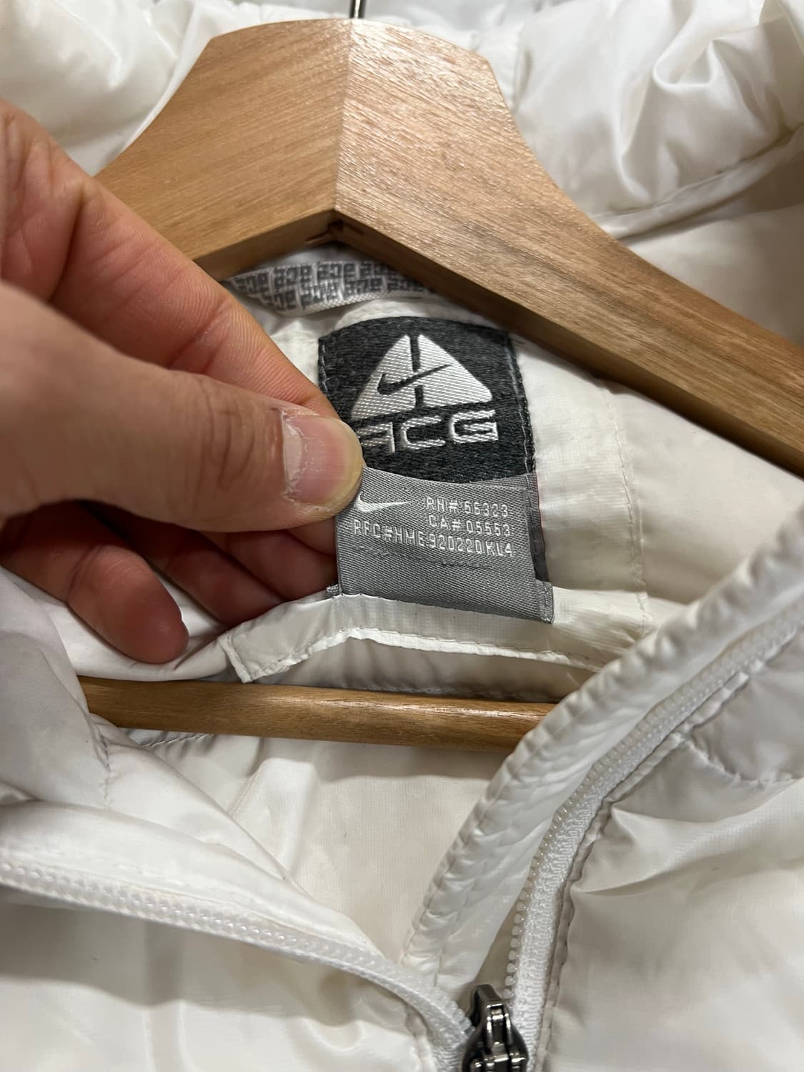 나이키 ACG 구스다운 패딩 조끼 S 상품이미지5