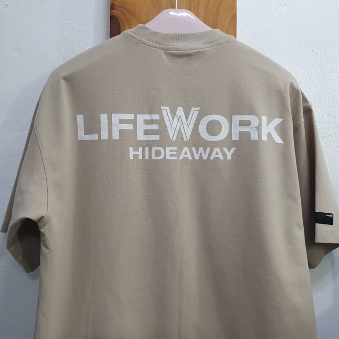 LIFEWORK 오버핏 반팔 아노락(100) 상품이미지8