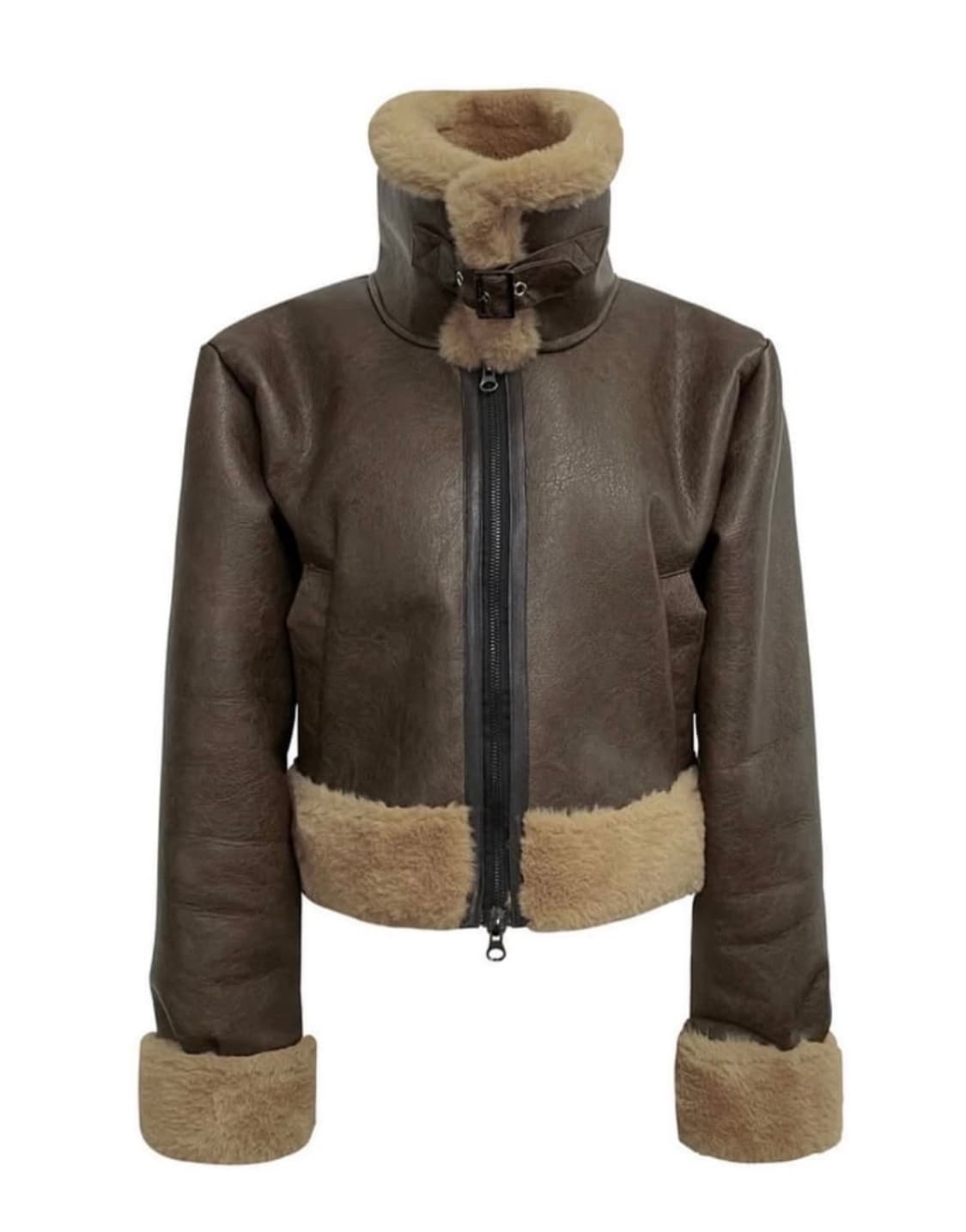 보헤미안서울 무스탕 브라운 상품이미지1