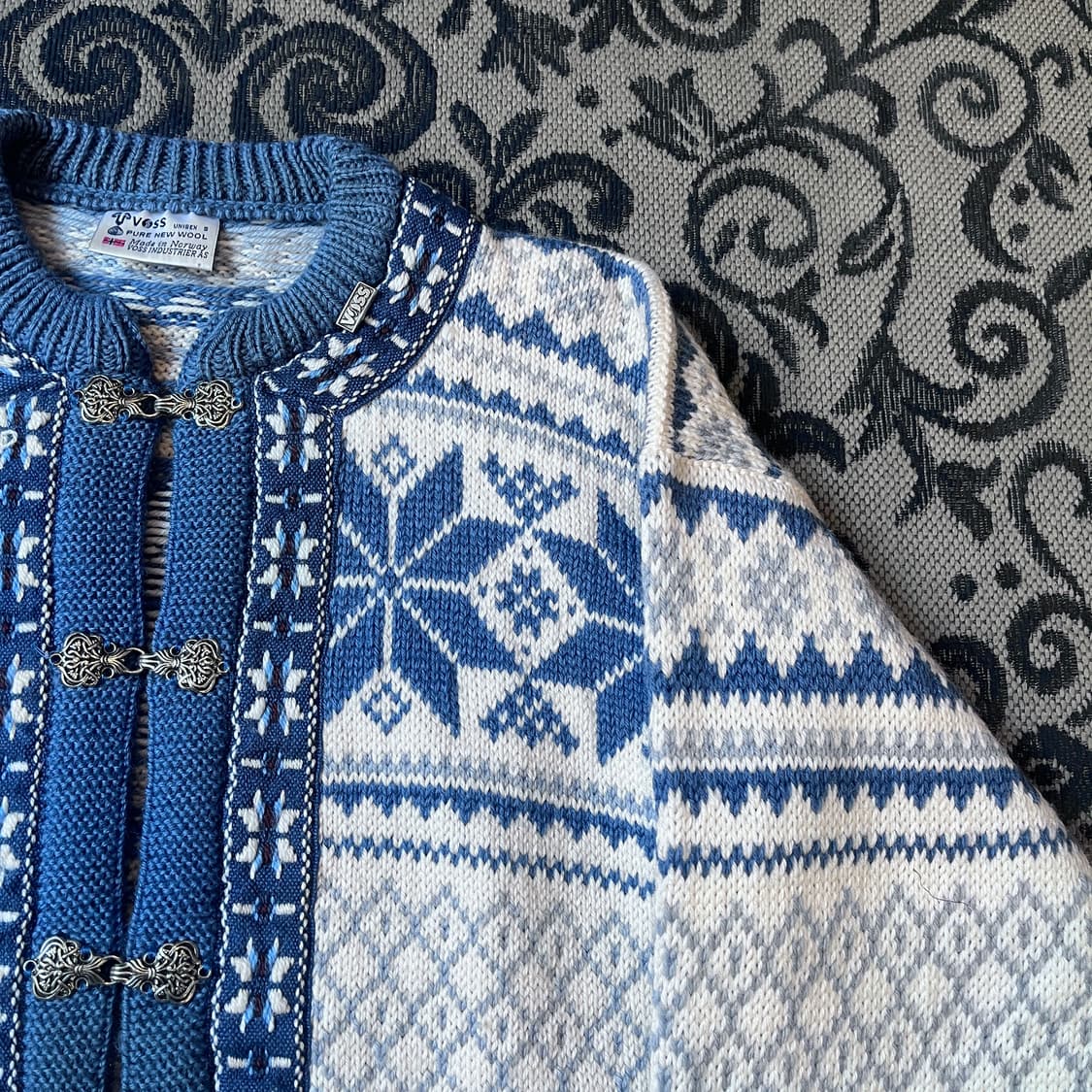 S VOSS 울 가디건 스웨터/W2551 상품이미지2