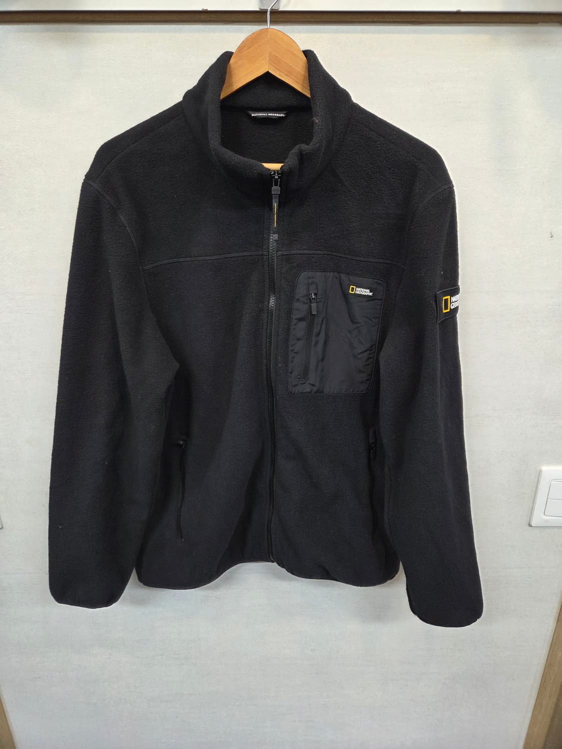 내셔널지오그래픽 패플 우븐 아웃포켓 플리스 집업자켓 xl xxl 상품이미지1