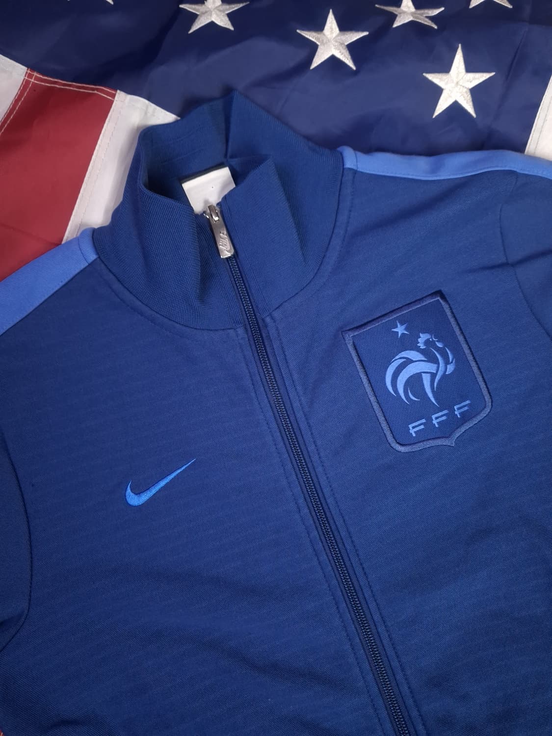 새제품급 오리지날 나이키 프랑스 국대 트렉탑져지 상품이미지2