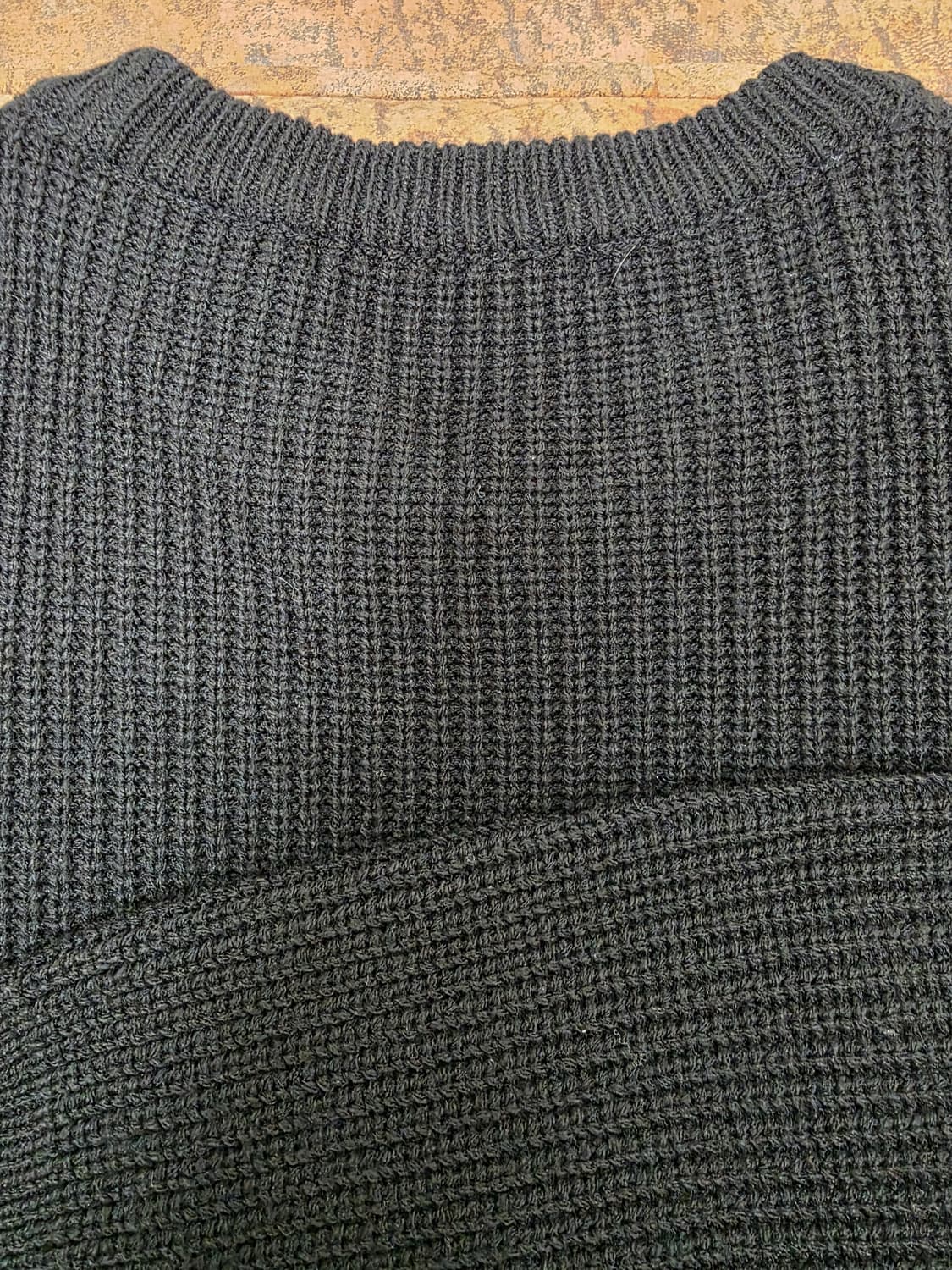 수아레 워셔블 하찌 니트 블랙 L 상품이미지7