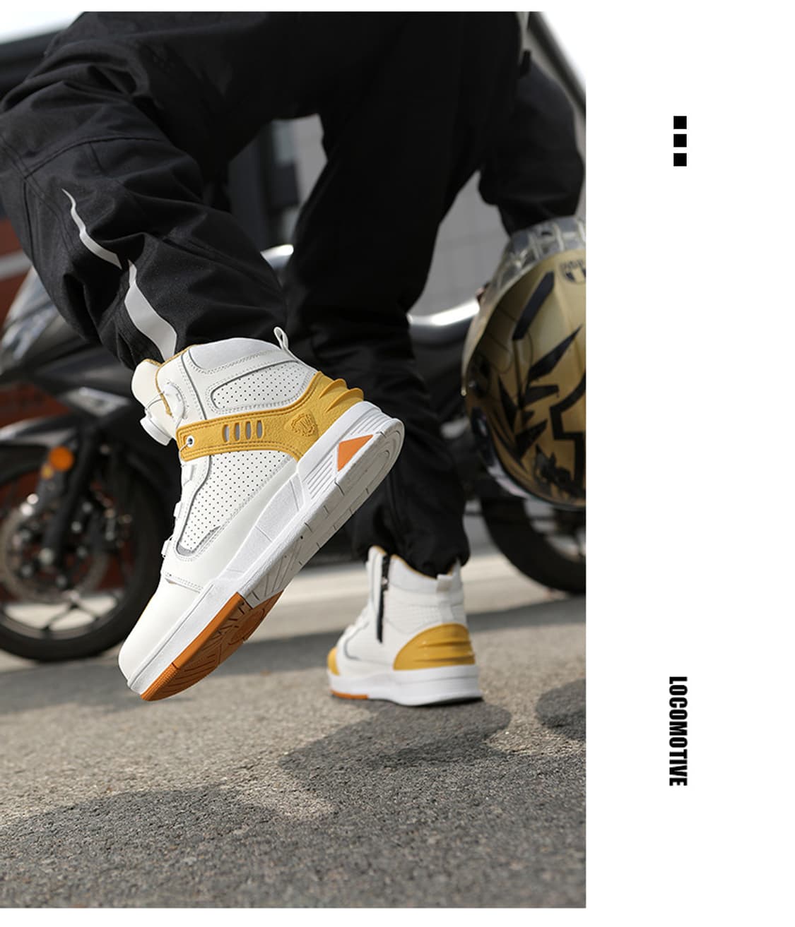 라이더 오토바이 부츠 신발 의류 상품이미지10