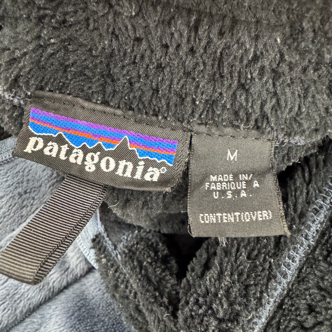 M(100) 파타고니아 USA 빈티지 02시즌 R4 플리스 집업  상품이미지7