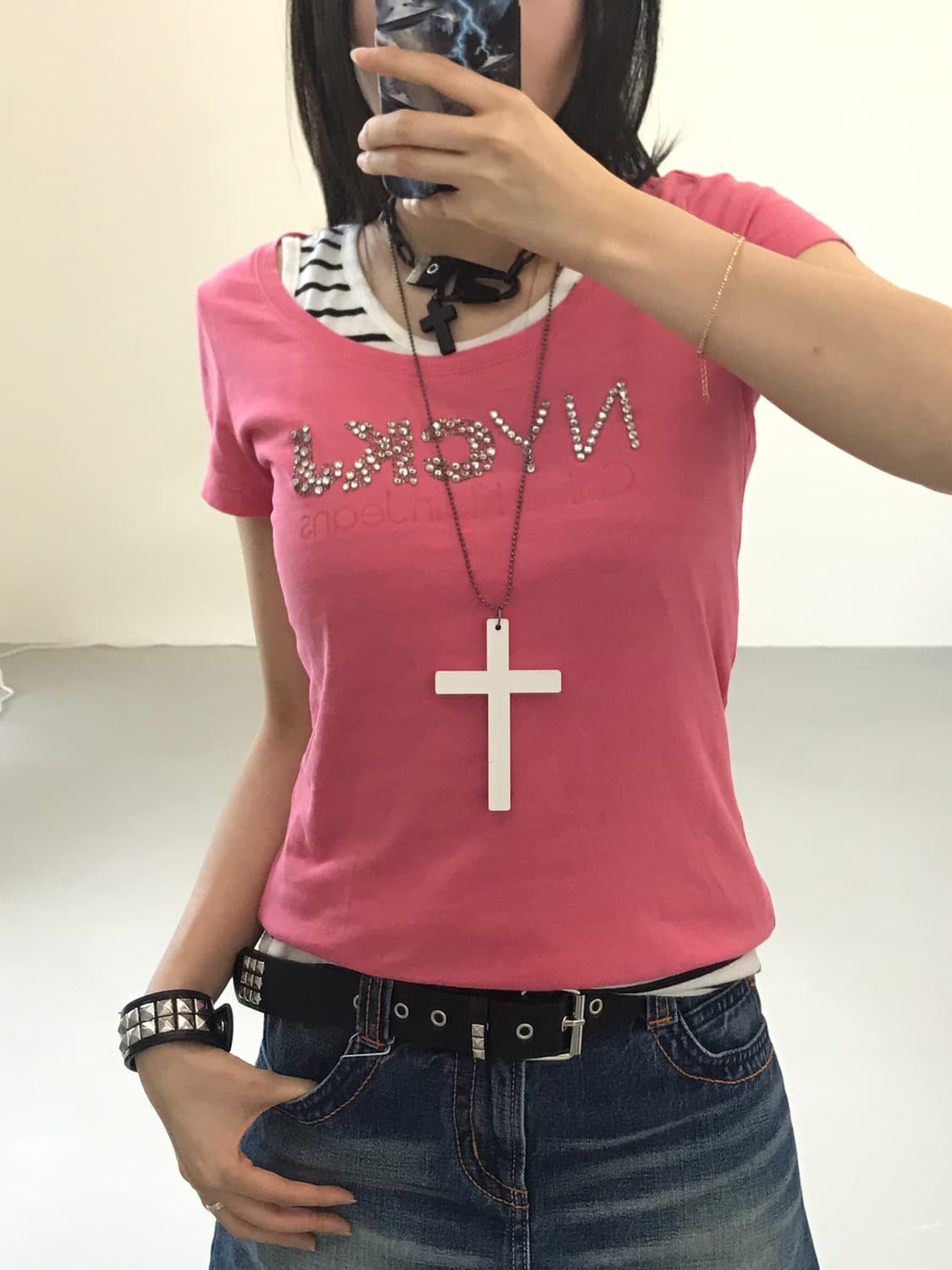 Calvin Klein Cubic Short Sleeve T-Shirts 상품이미지2