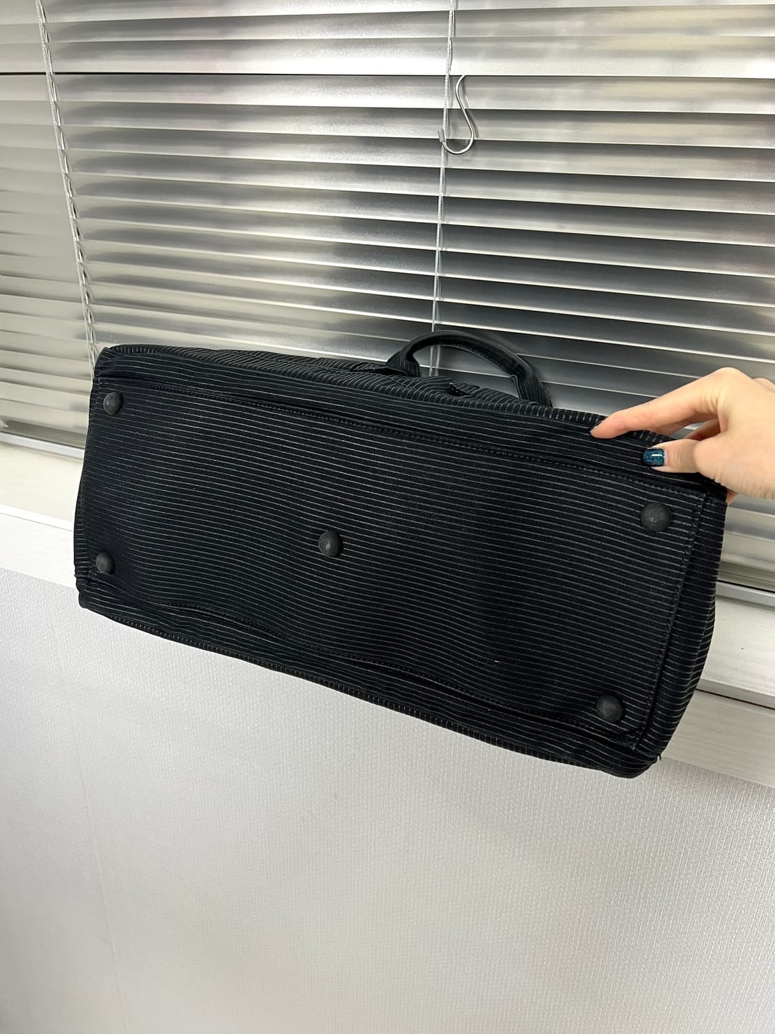 PORTER-TOTE BAG XL (Washed Stripe Black) 상품이미지9