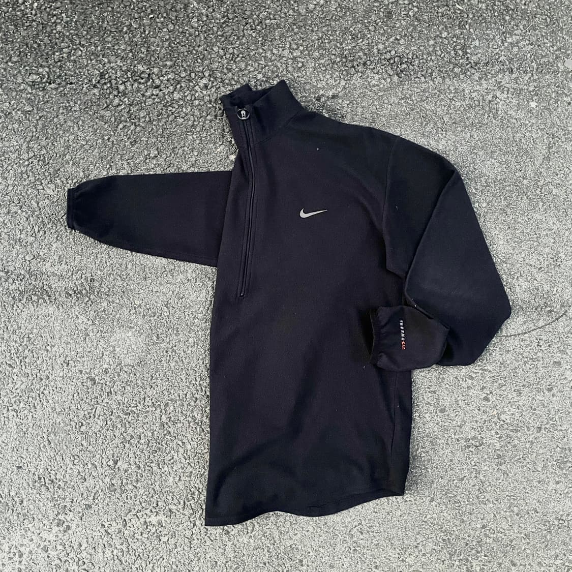 90s 나이키 뽀글이 하프 집업 자켓 후리스 올드스쿨 점퍼 XL 상품이미지1