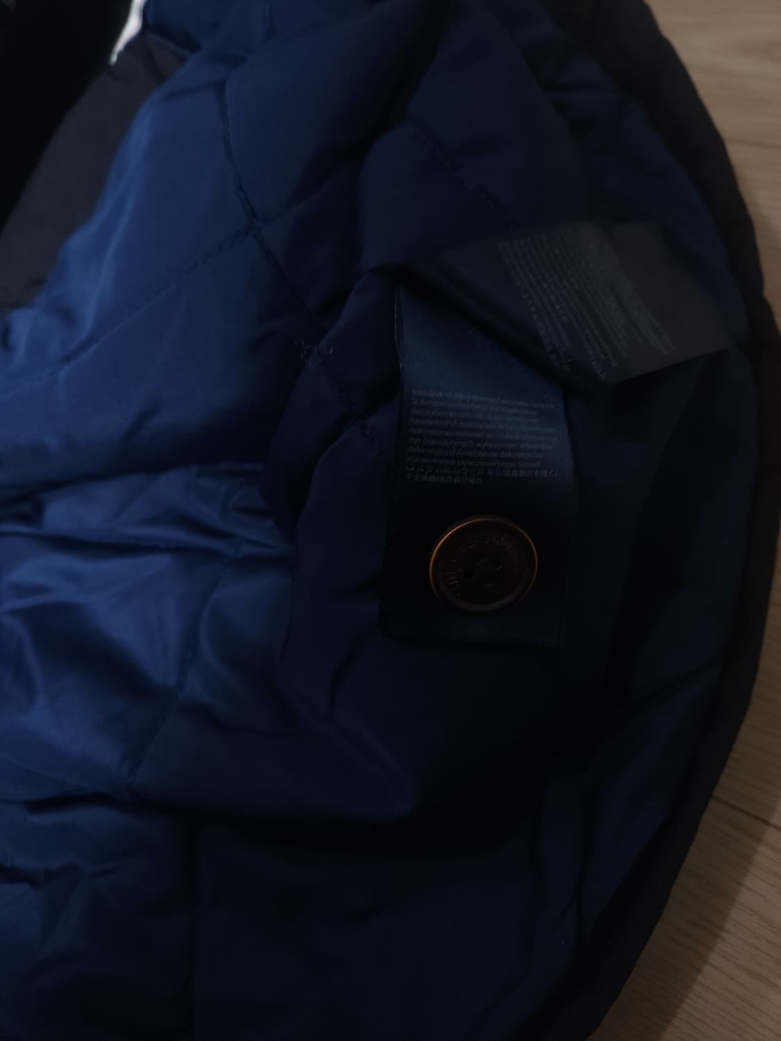 타미힐피거 누빔 점퍼, L 상품이미지5