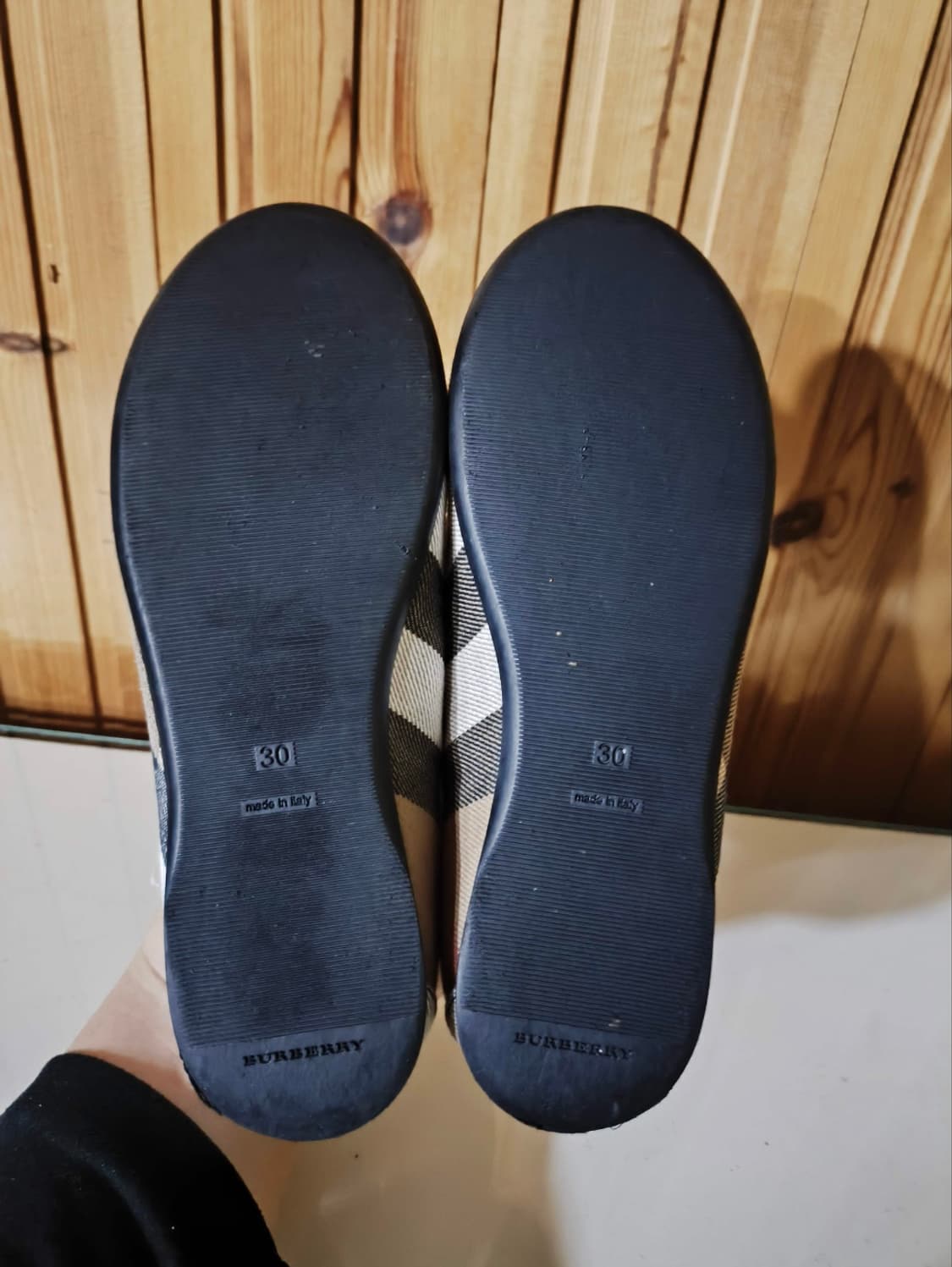 30 버버리 키즈 리본 플랫 상품이미지8