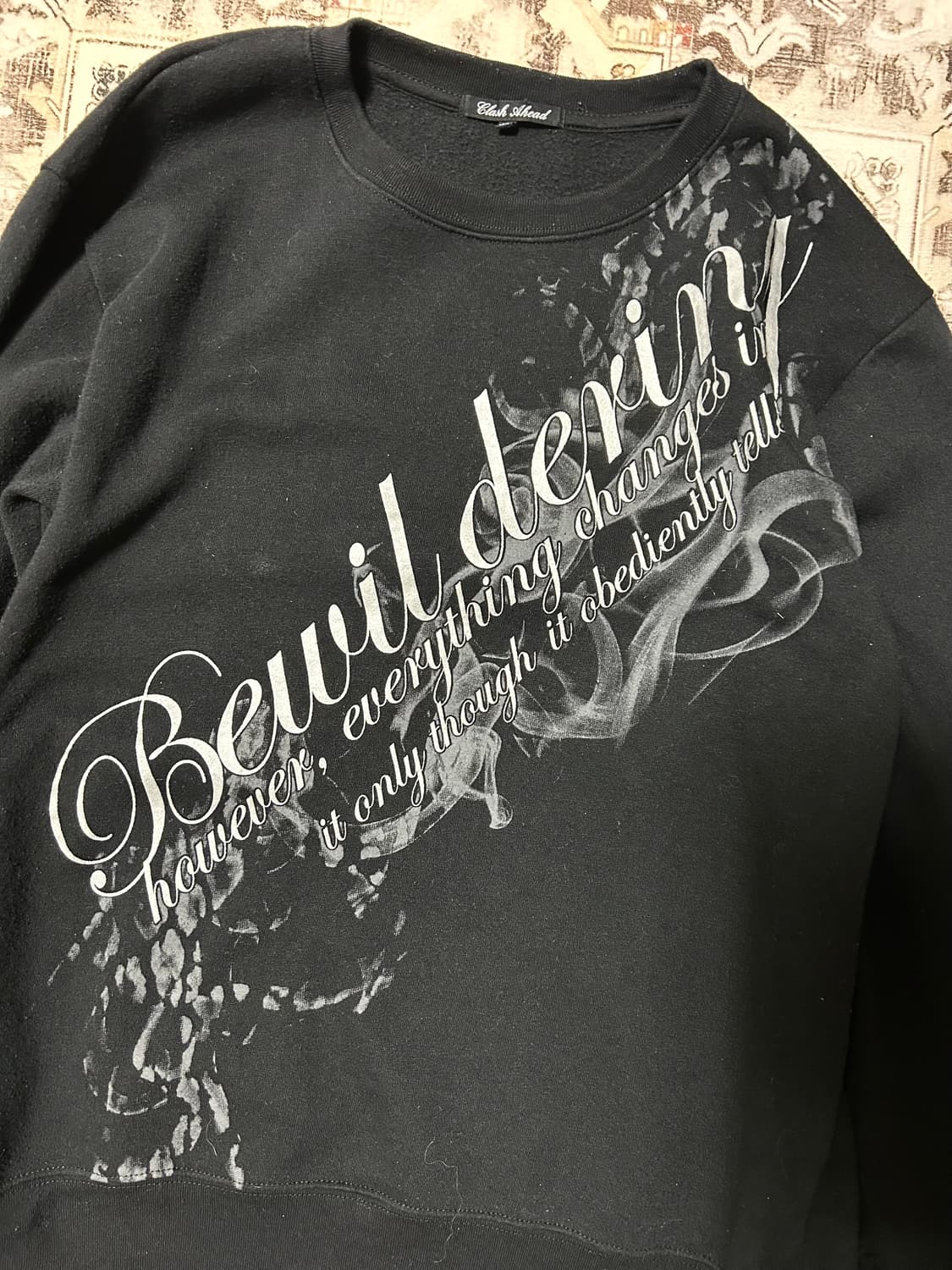 y2k clash ahead punk sweat shirt 상품이미지2