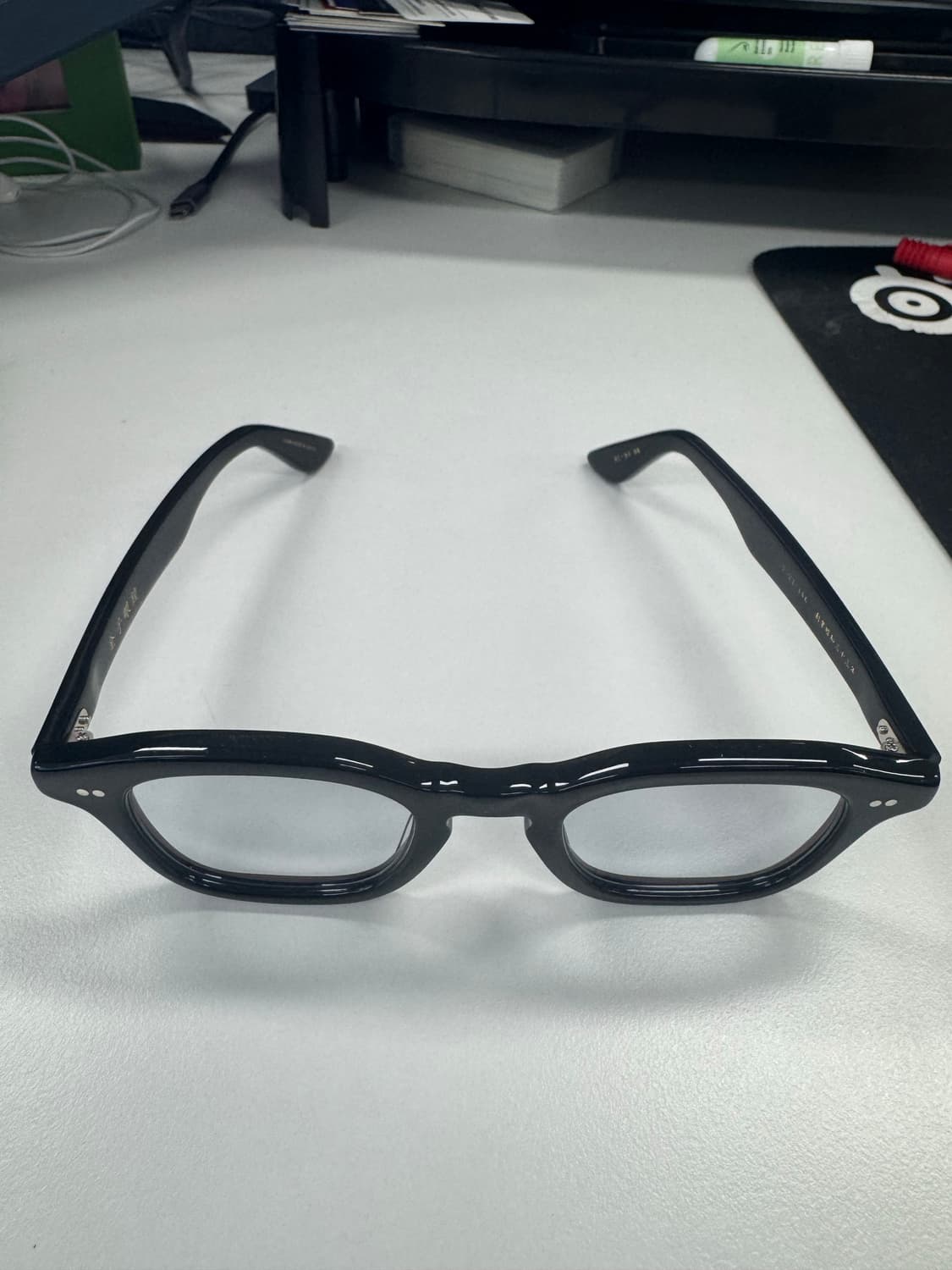 가네코옵티컬 kc-98 블랙 (렌즈포함) 47x23사이즈 금자안경 상품이미지2