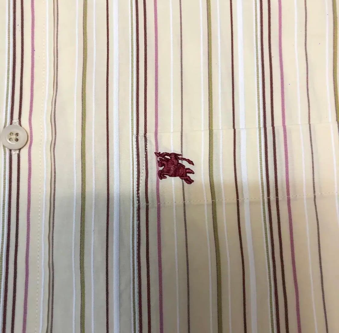 Burberry Stripe Half-Shirt (Begie) 상품이미지3