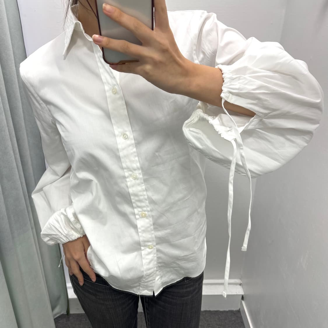 폴로 화이트 셔링 셔츠 상품이미지2