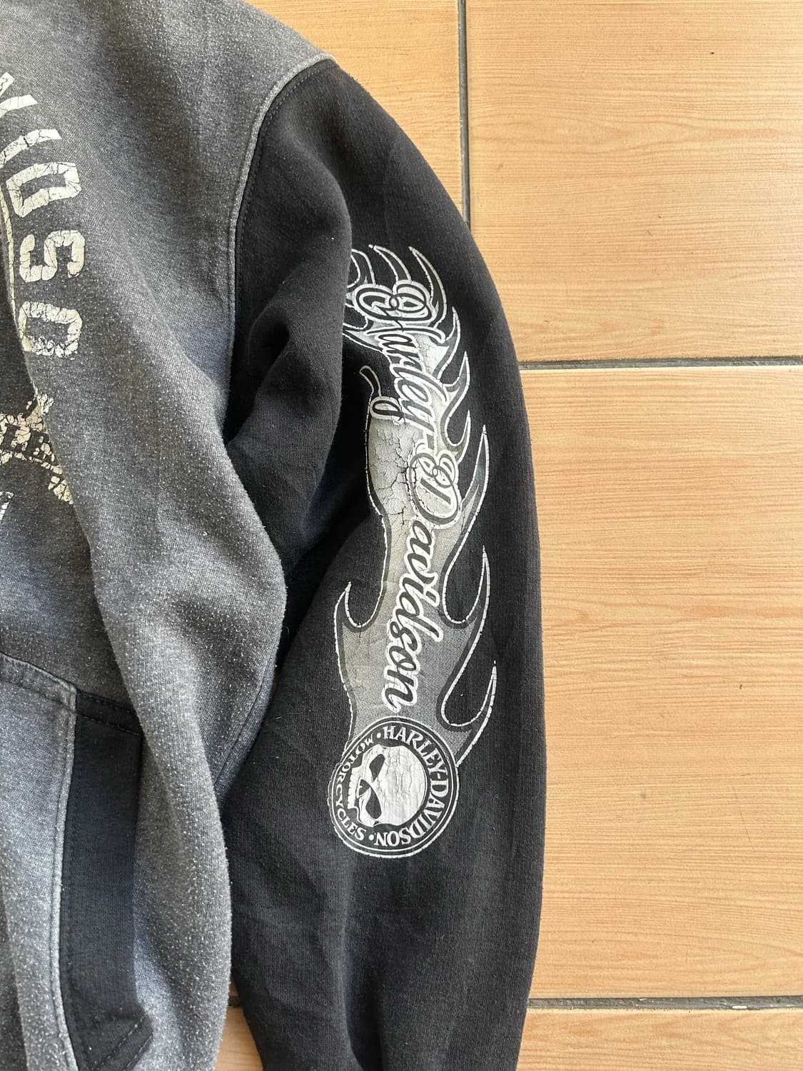 할리데이비슨 스컬 후디 상품이미지2