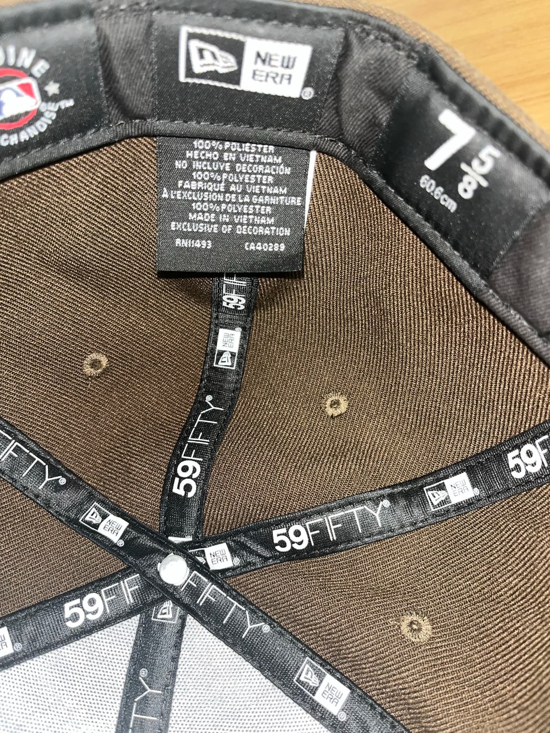 뉴에라 피티드캡 월넛 758 상품이미지3