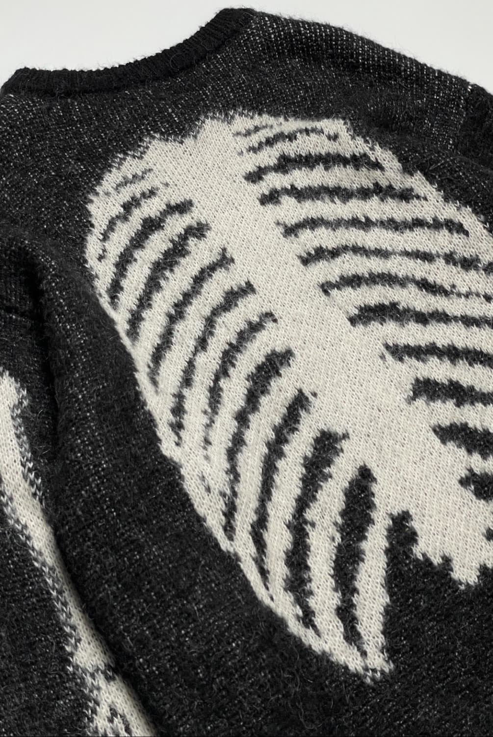 FTW 본니트 모헤어 니트 블랙 L (캐피탈 X) 상품이미지4