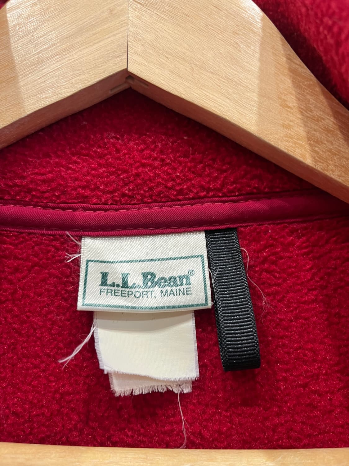 90s 엘엘빈 플리스 집업 자켓 상품이미지4