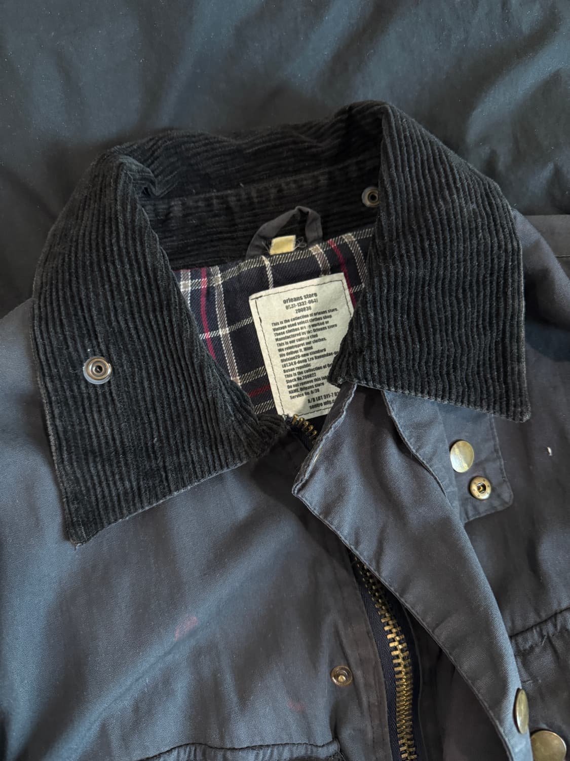 올리언스스토어 바버 리워크 자켓 상품이미지2