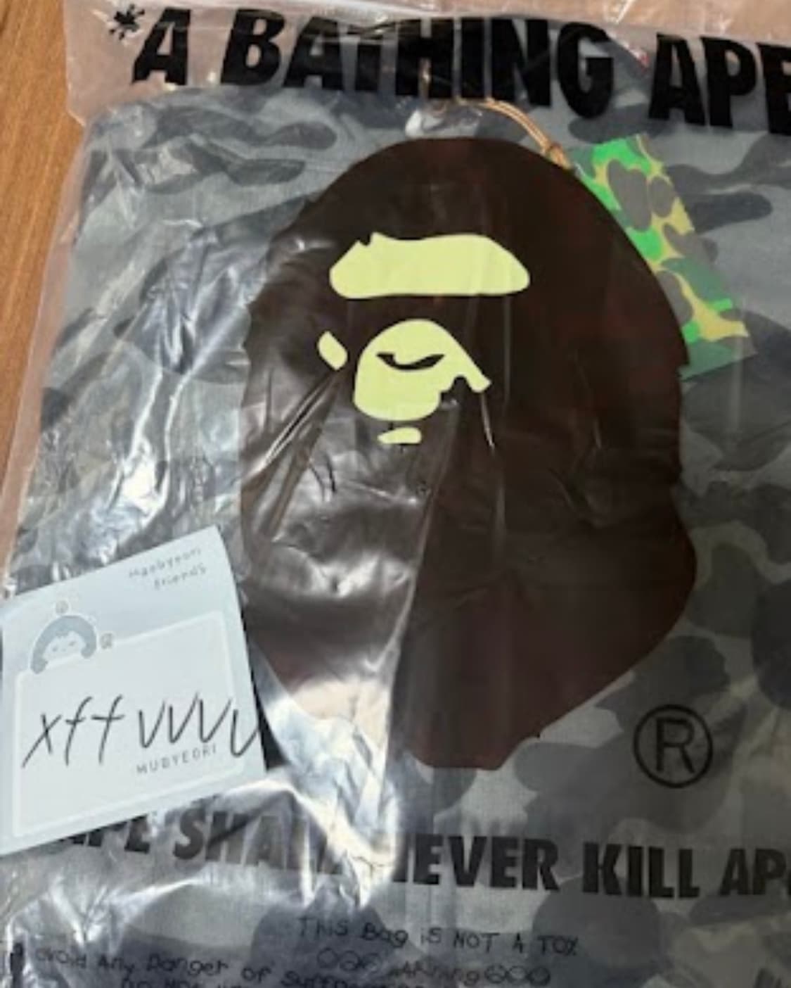 베이프 샤크후드 흑계 m 상품이미지1